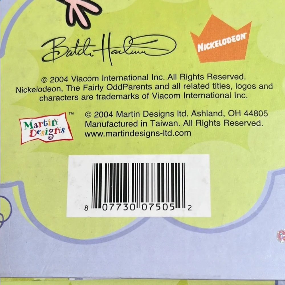 Fairly Odd Parents Address Book- rare